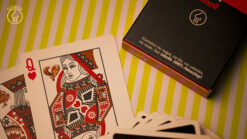 Cola scented playing cards by MPC, unique scented deck for magic tricks and card enthusiasts.