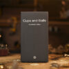 Aluminum alloy cups and balls set for magic tricks, perfect for magicians and illusionists.