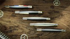 Set of large size Chroma color-changing knives by TCC Magic for magic tricks.