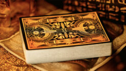 Egyptian mythology themed playing cards with keyhole design by TCC.