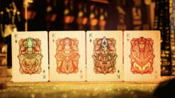 Keyhole Egyptian Mythology playing cards featuring iconic gods and symbols for magic and card tricks.
