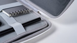 Carrying case for magic tricks with secure compartments and durable design. Perfect for magicians to.