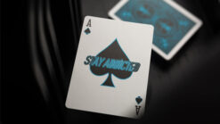 Ace of Spades card with 