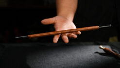 Folding magic wand for illusions and tricks by TCC Presents.