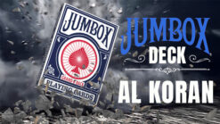 High-quality blue Koran deck for card magic and illusions. Perfect for magicians and card enthusiast.