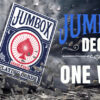 Jumbox One Way Deck (Blue) - Magic Trick for Card Magic Performers.