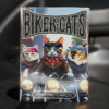 Biker Cats playing cards featuring cool cats on motorcycles for collectible card enthusiasts.