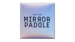 Mirror Paddle magic trick with reflective surface for illusions.