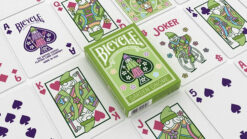 Bicycle Garden Gnome playing cards with whimsical gnome design for magic tricks and card games.