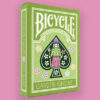 Bicycle Garden Gnome playing card by US Playing Card Co, colorful and whimsical design.