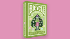 Bicycle Garden Gnome playing card by US Playing Card Co, colorful and whimsical design.