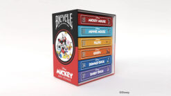 Disney Mickey Mouse and Friends Bicycle card set with colorful boxes.