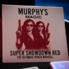 Super Showdown Red magic trick box from Murphy's Magic for card magic performances.