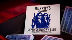 Super Showdown Blue magic trick for card performers and magicians.