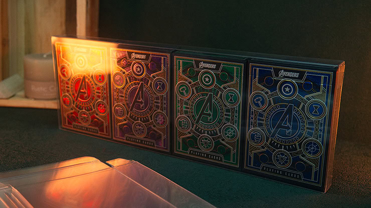 Protective card decks for magic tricks and illusions.