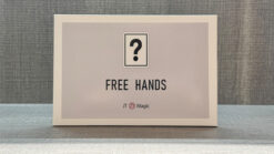 Image of a card with a question mark and "Free Hands" text for magic tricks.