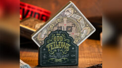 Odd Fellows Father Firkin playing cards from Stockholm 17, featuring intricate designs and historica.