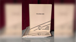 Vintage magic notebooks by Fred Braue, perfect for magicians and illusionists.