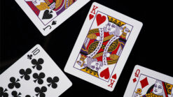 High-quality Mr. Black V1 red playing card from the Magic Tricks collection.