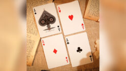 High-quality Mr. Black V2 gray playing cards for magic tricks and card illusions.