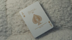 Playing cards featuring Bicycle Johnny the Monkey, a fun magic trick prop.