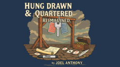 Reimagined version of the classic card game "Hung, Drawn & Quartered" by artist Joel Anthony.