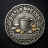 Silver Dreams & More coin featuring a mug and coins, magic trick by Mr. Daba.