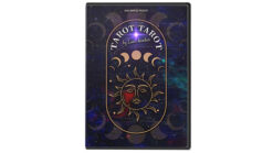 Cover of Tarot Tarot deck by Liam Montier, featuring celestial and sun motifs.