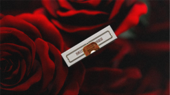 Gilded edition skulls and roses playing cards with intricate design for magic tricks and card enthus.