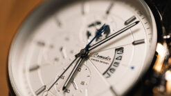 Close-up of Ben Seidman's Ring Watch Wonder with intricate watch face details.